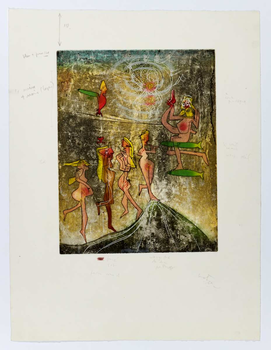 Sans titre 25 by Roberto Matta 