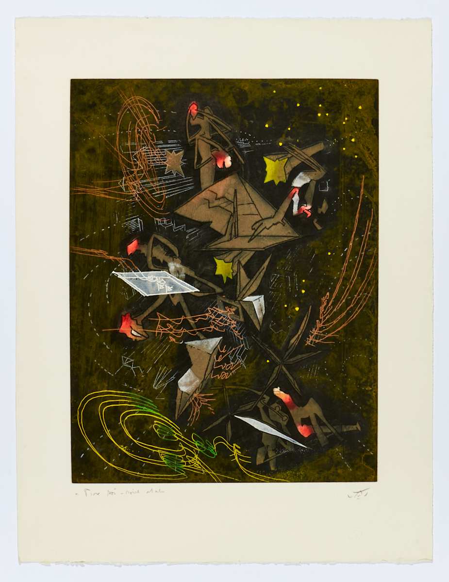 Sans titre 9 by Roberto Matta 