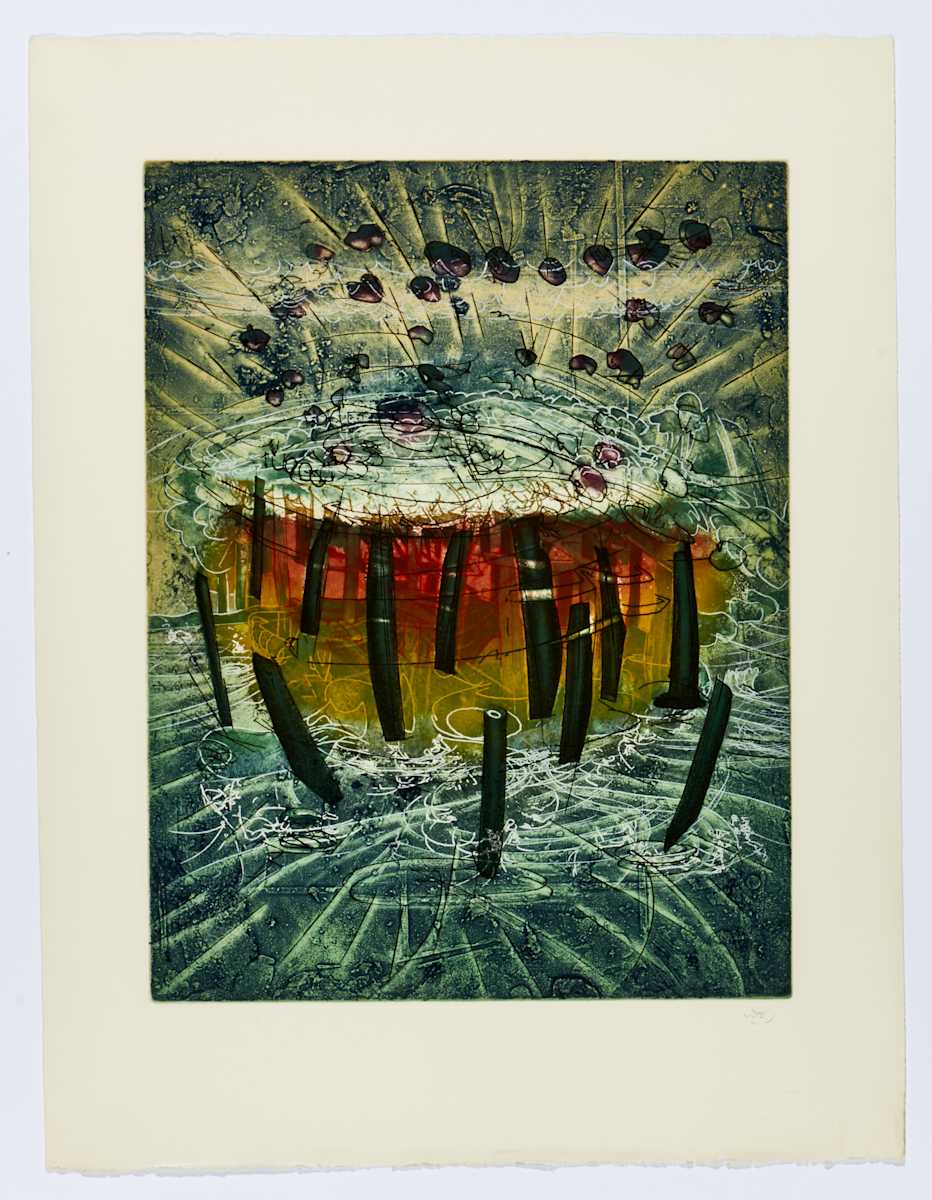 Sans titre 23 by Roberto Matta 