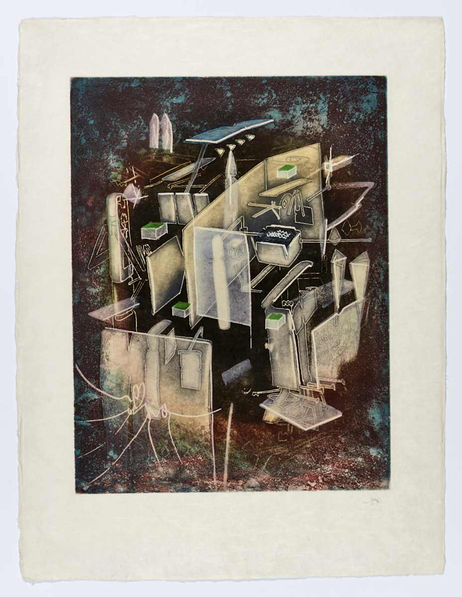 Sans titre 22 (bis) by Roberto Matta 