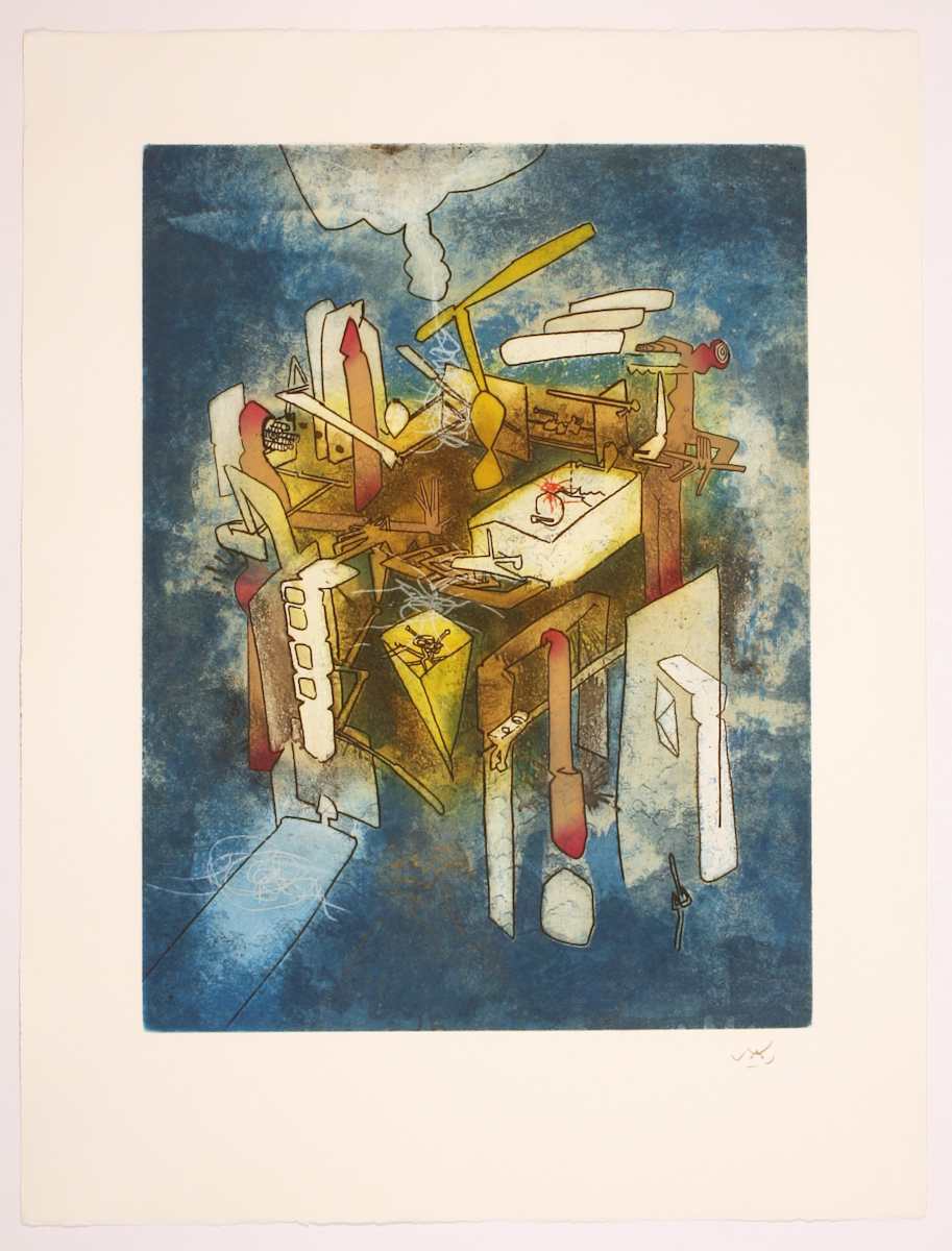 Sans titre 5 (bis) by Roberto Matta 
