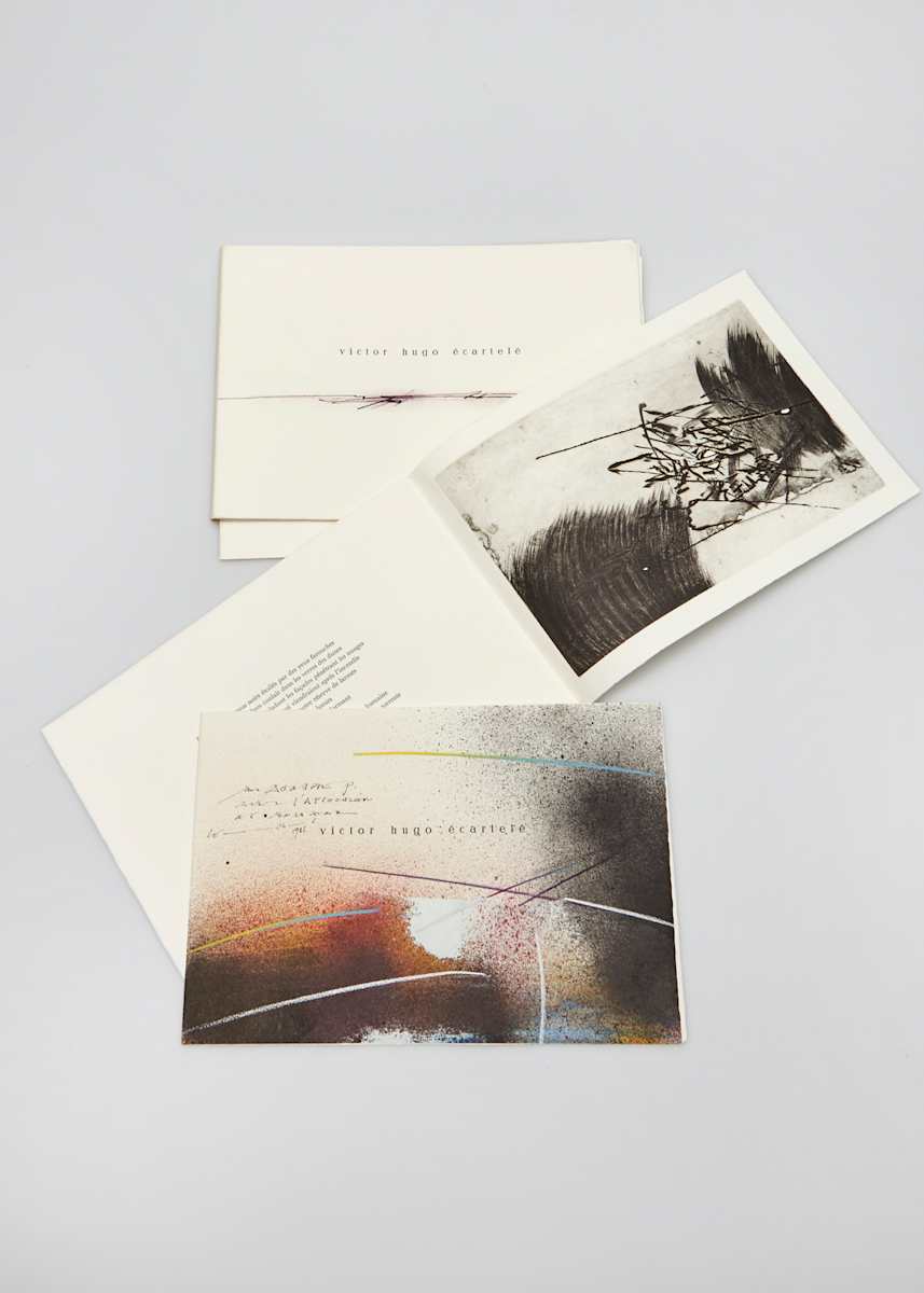 Victor Hugo écartelé by julius Baltazar-L, Michel Butor-A 