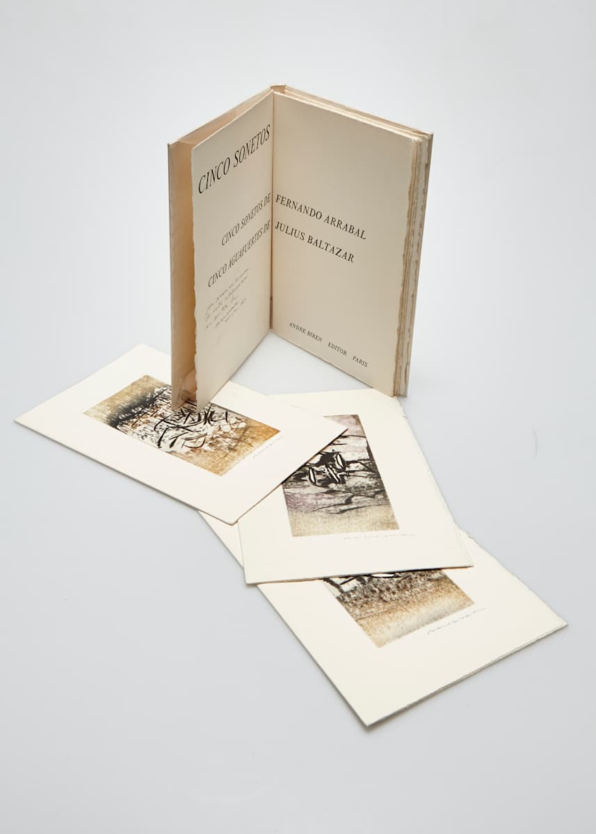 Cinco sonetos by Fernando Arrabal-A, julius Baltazar-L 