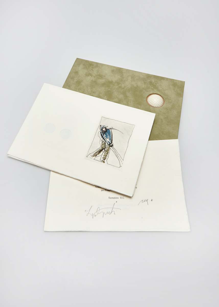 Sept balles de golf by Alain Bar-L, Charles Dobzynski-A 