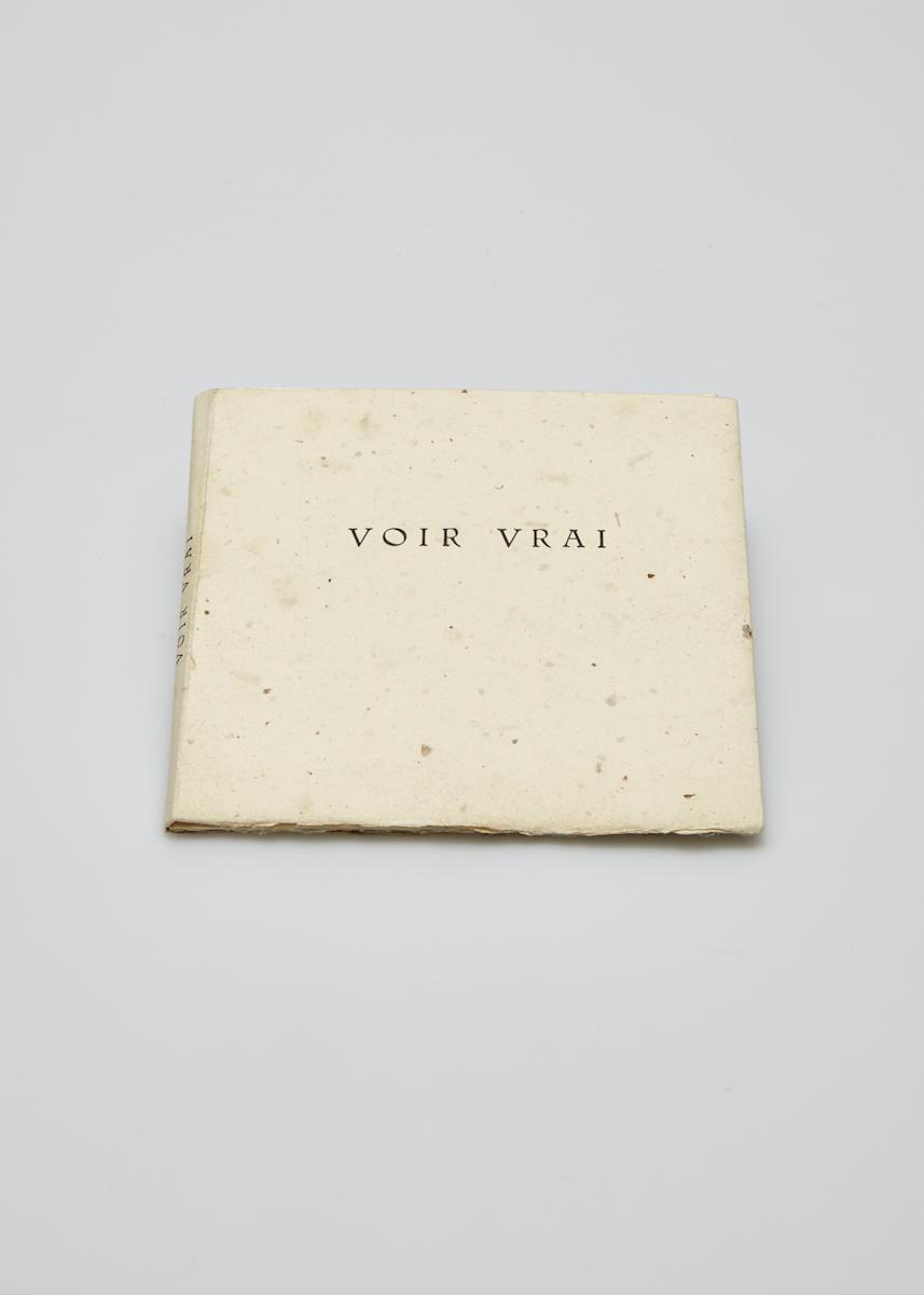 Voir vrai by julius Baltazar-L, Guy Marester-A, Jean Miotte-A 