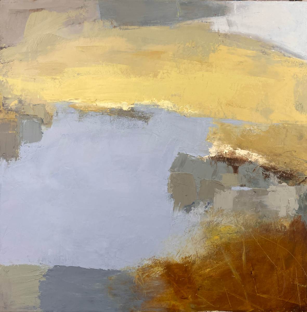 Scottish holiday (yellow top) by Jane Clatworthy 