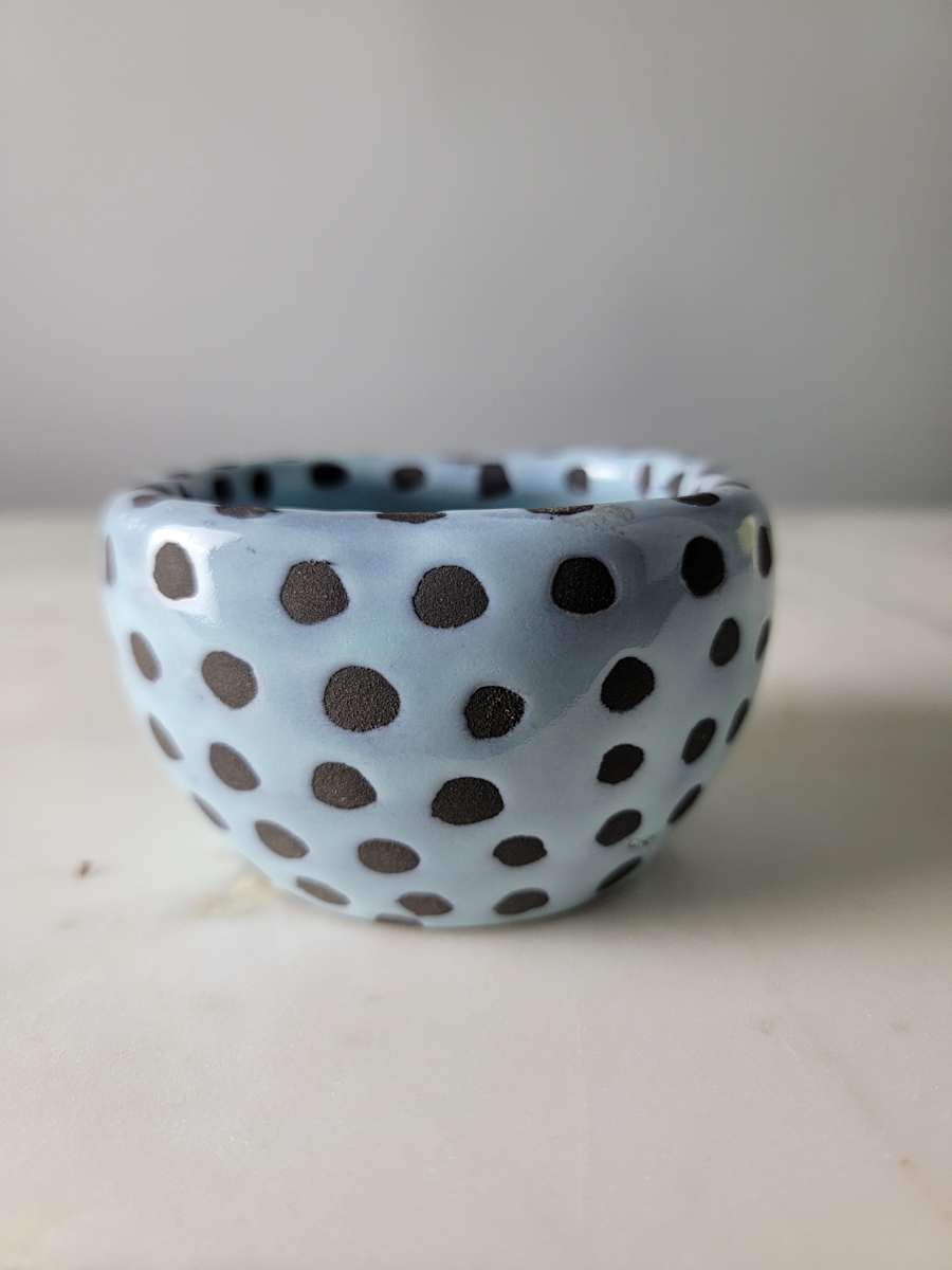Italian Polka Dot Vessel 