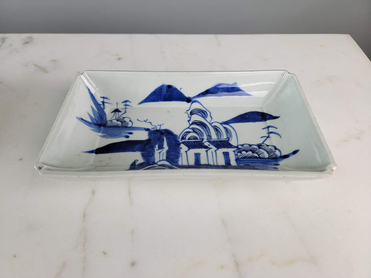 East Asia Plate by Japanese and Chinese Porcelain 