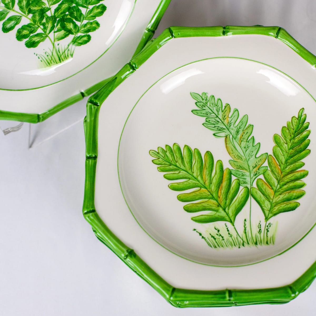 Vintage Italian Octagon Tableware 