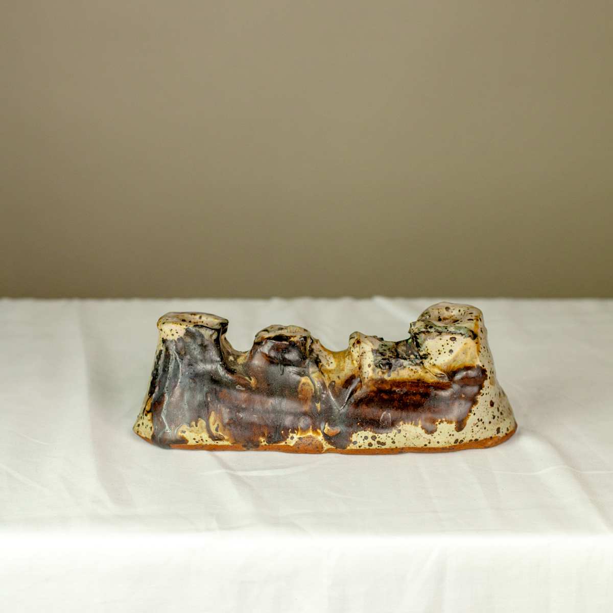 Ikebana Vase Low, Image 1.