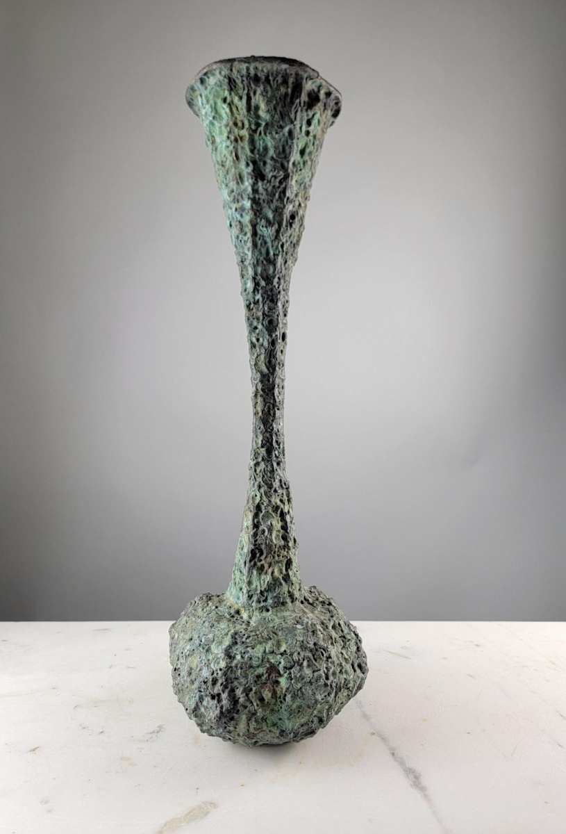 Bronze Vase Sculpture 