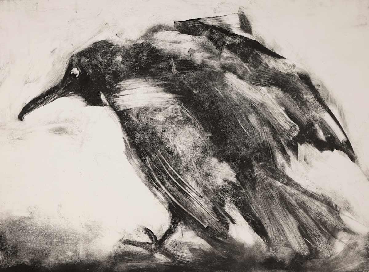 Crow #1 by Susan L Mueller 
