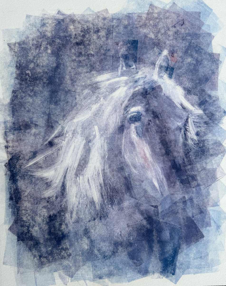 Windswept Blue by Susan L Mueller 