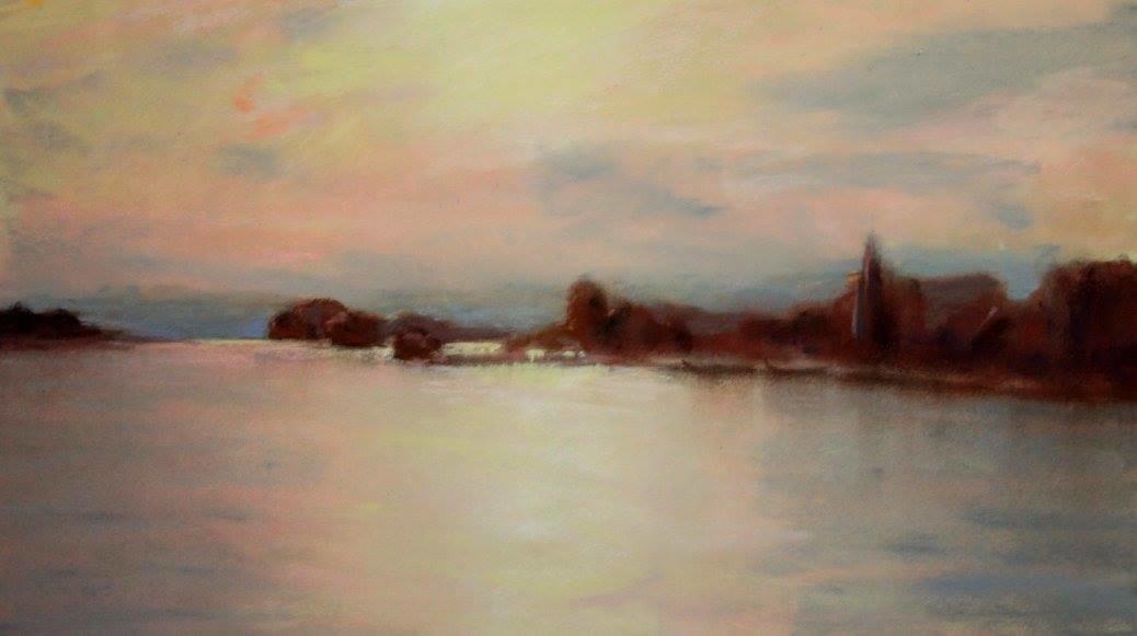 Rhine River Song by Susan L Mueller 