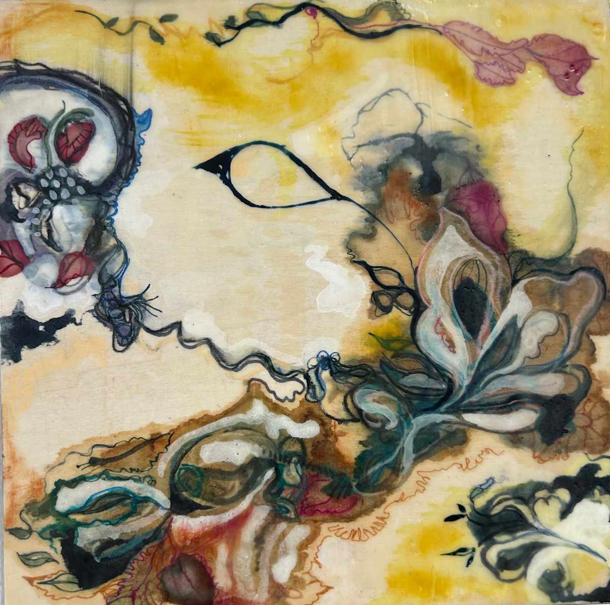 Landlines 4 by Melody E Epperson 