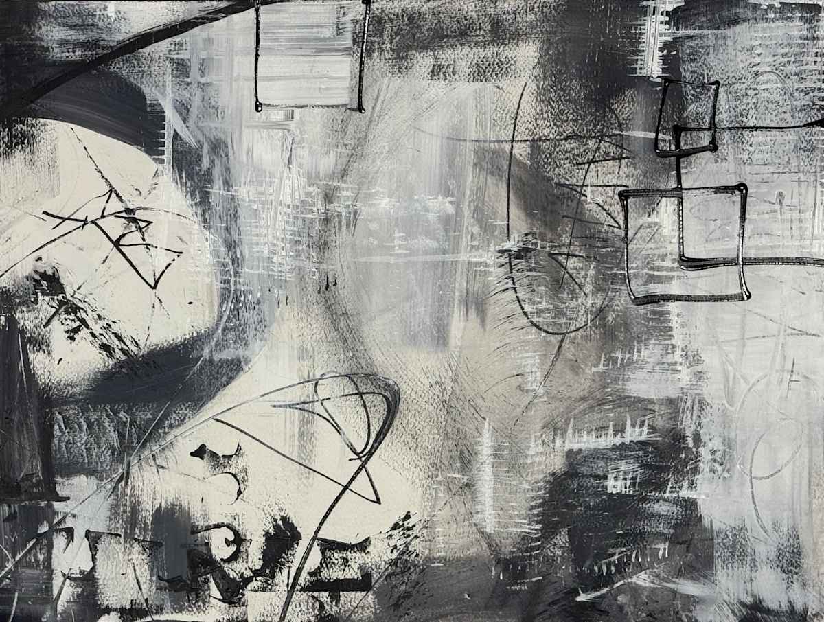 Structured Uncertainty III by Teresa Spellman Gamble 