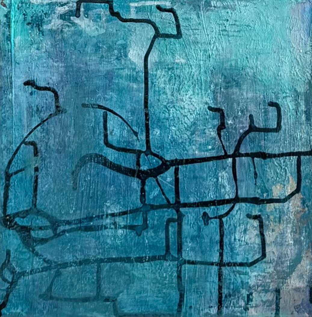 A Map Without Place III by Teresa Spellman Gamble, Image 1.