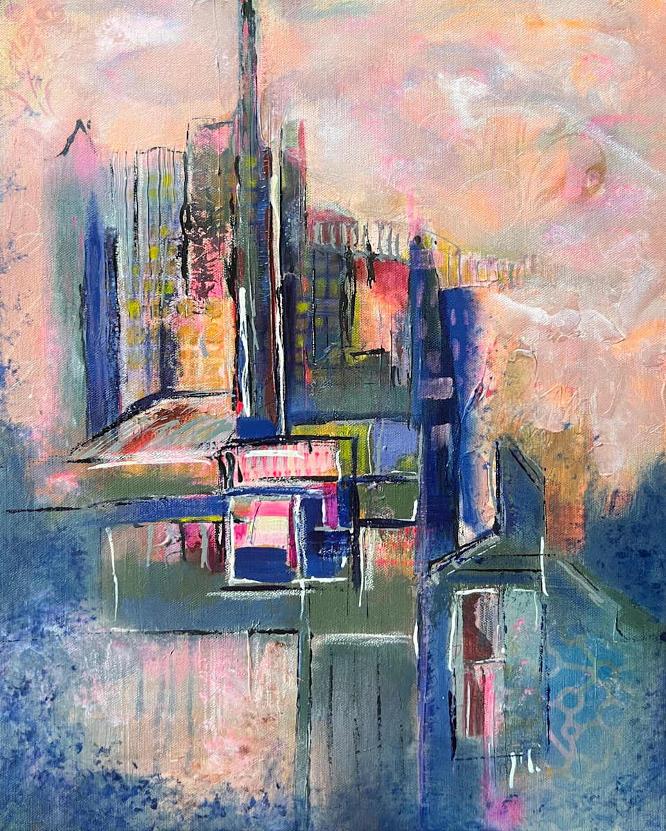 Cityscape Reverie by Pamela Roberts 
