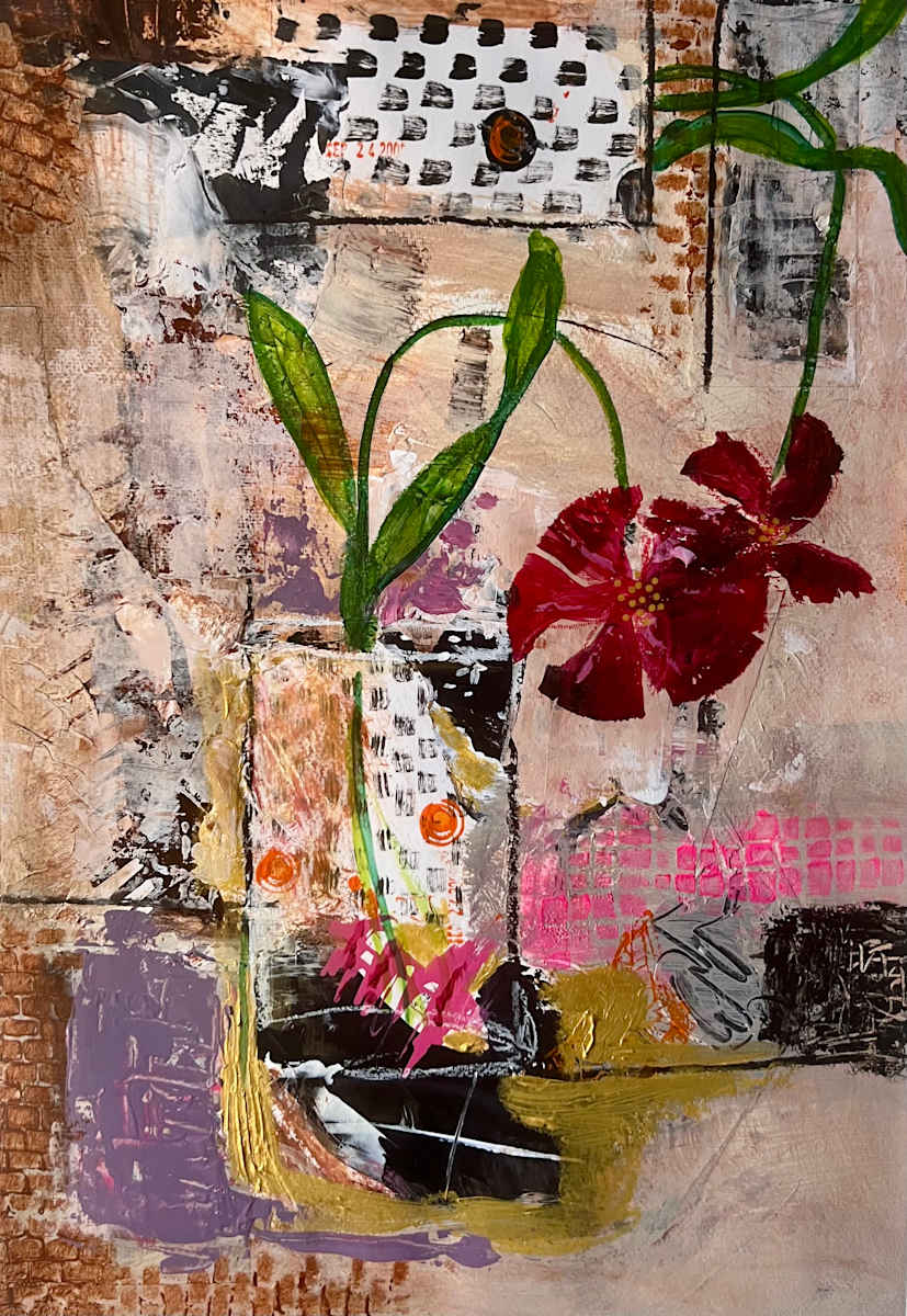 Garden Flowers by Pamela Roberts 