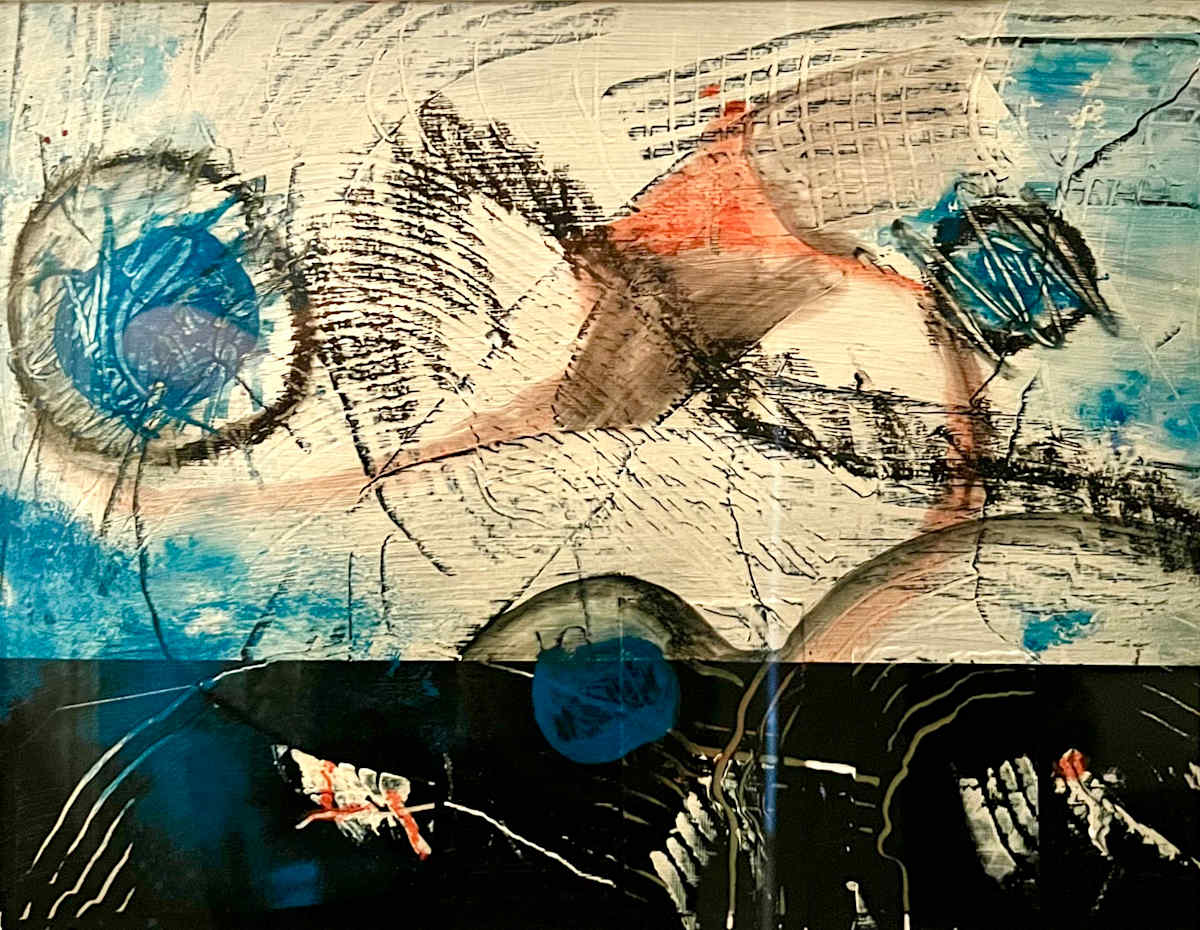 Collage Abstract #3 by Pamela Roberts, Image 16.
