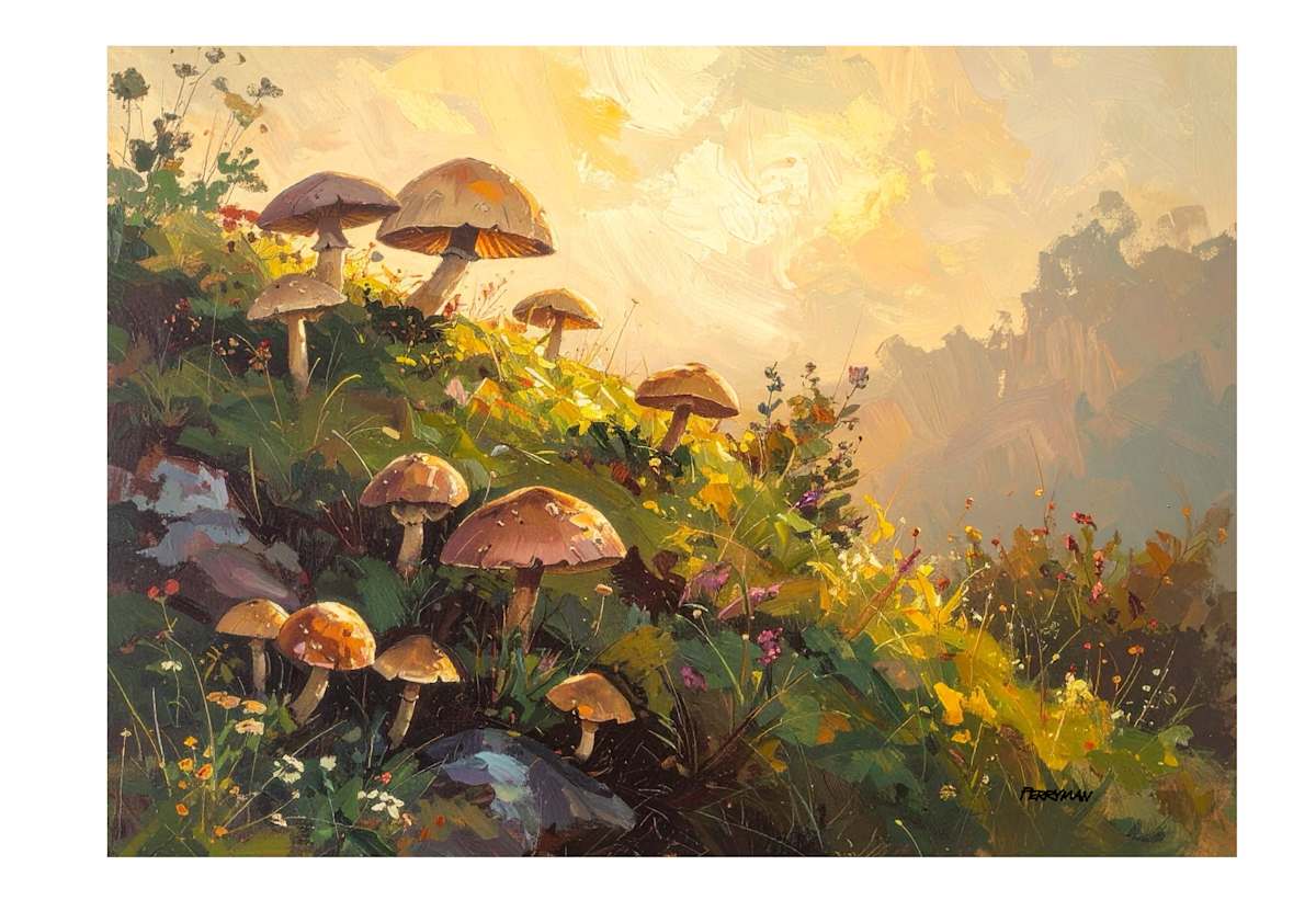 Mushroom Dance by Joseph Perryman, Image 1.