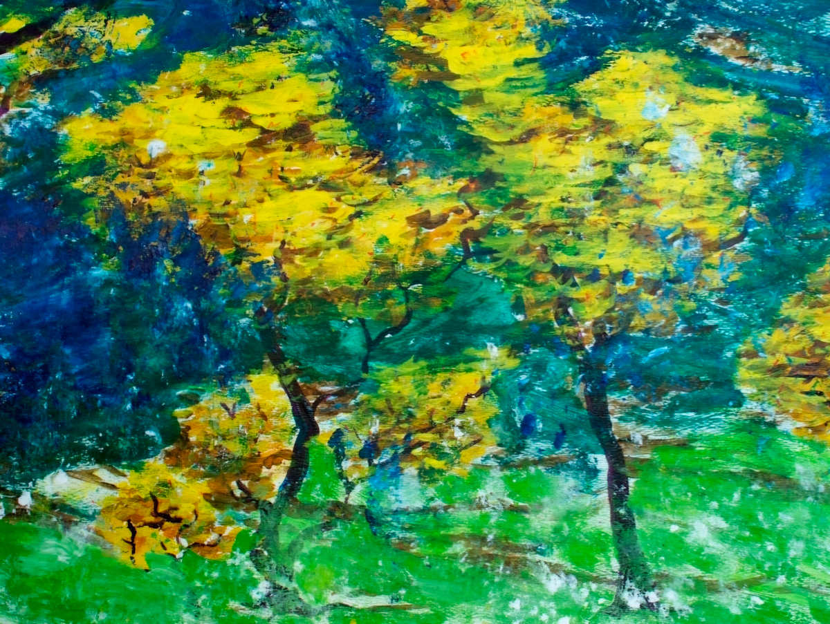 November Trees by Lorena Salinas 