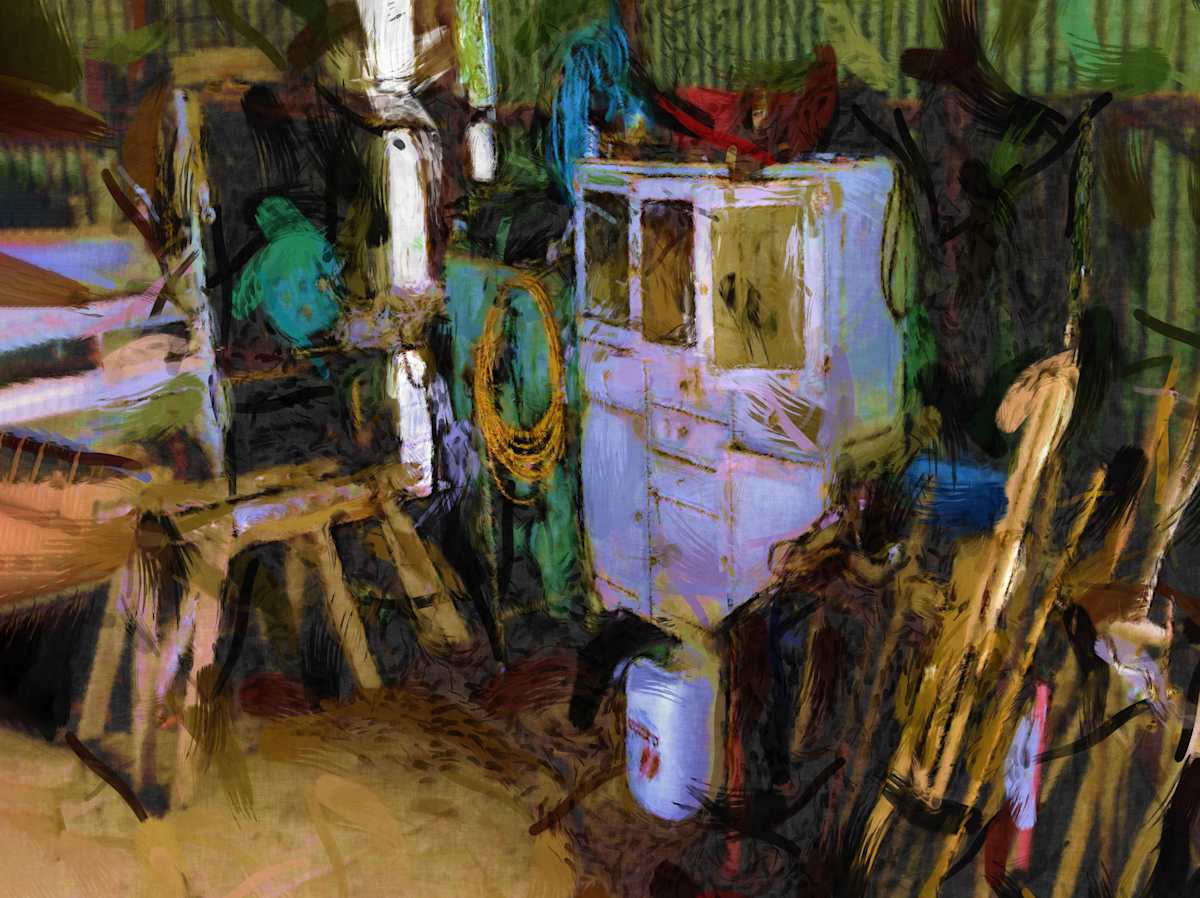 Tony's Shed by Joseph Perryman 