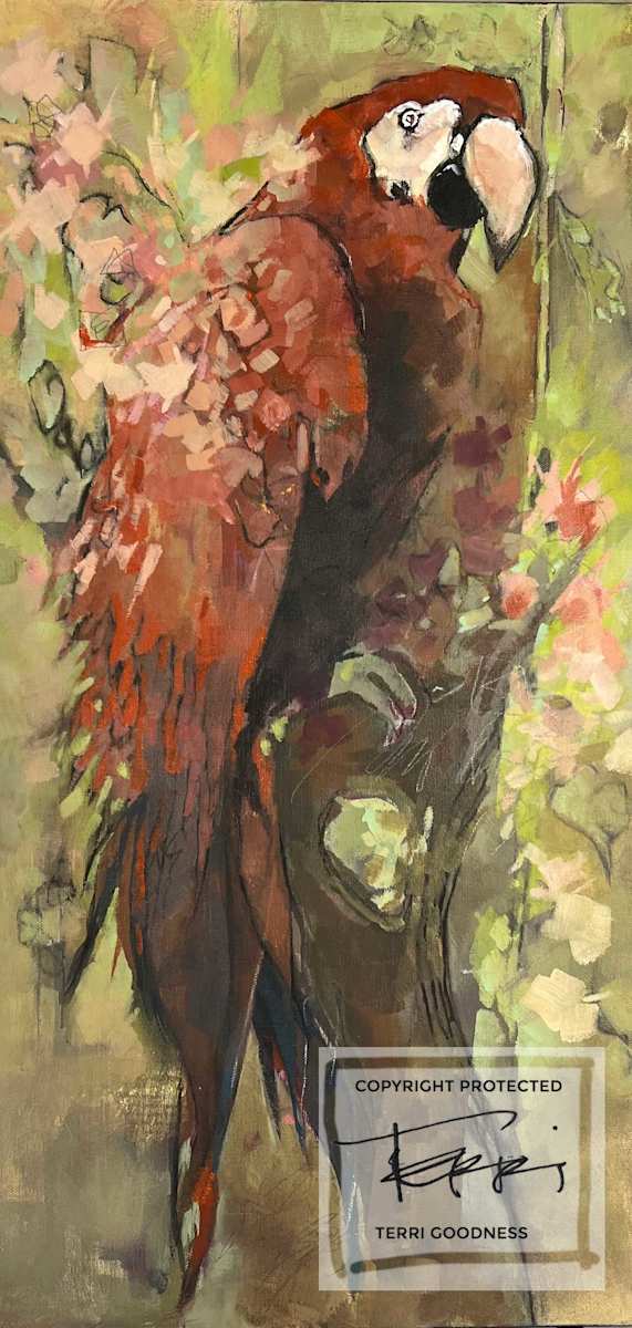 Crimson Wings by Terri Goodness 