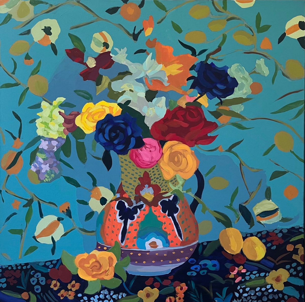 Talavera on Sage by June McCartney 