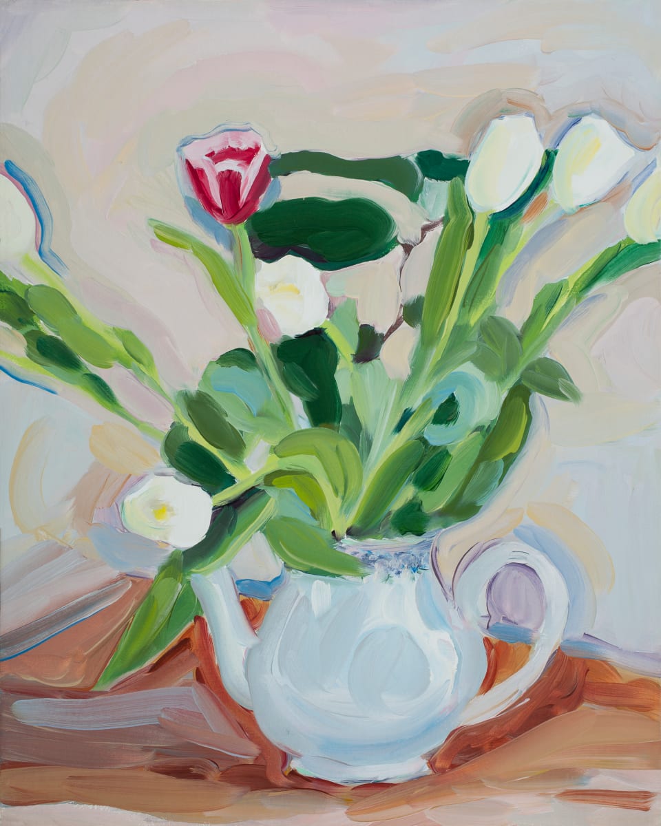White Tulips by June McCartney 
