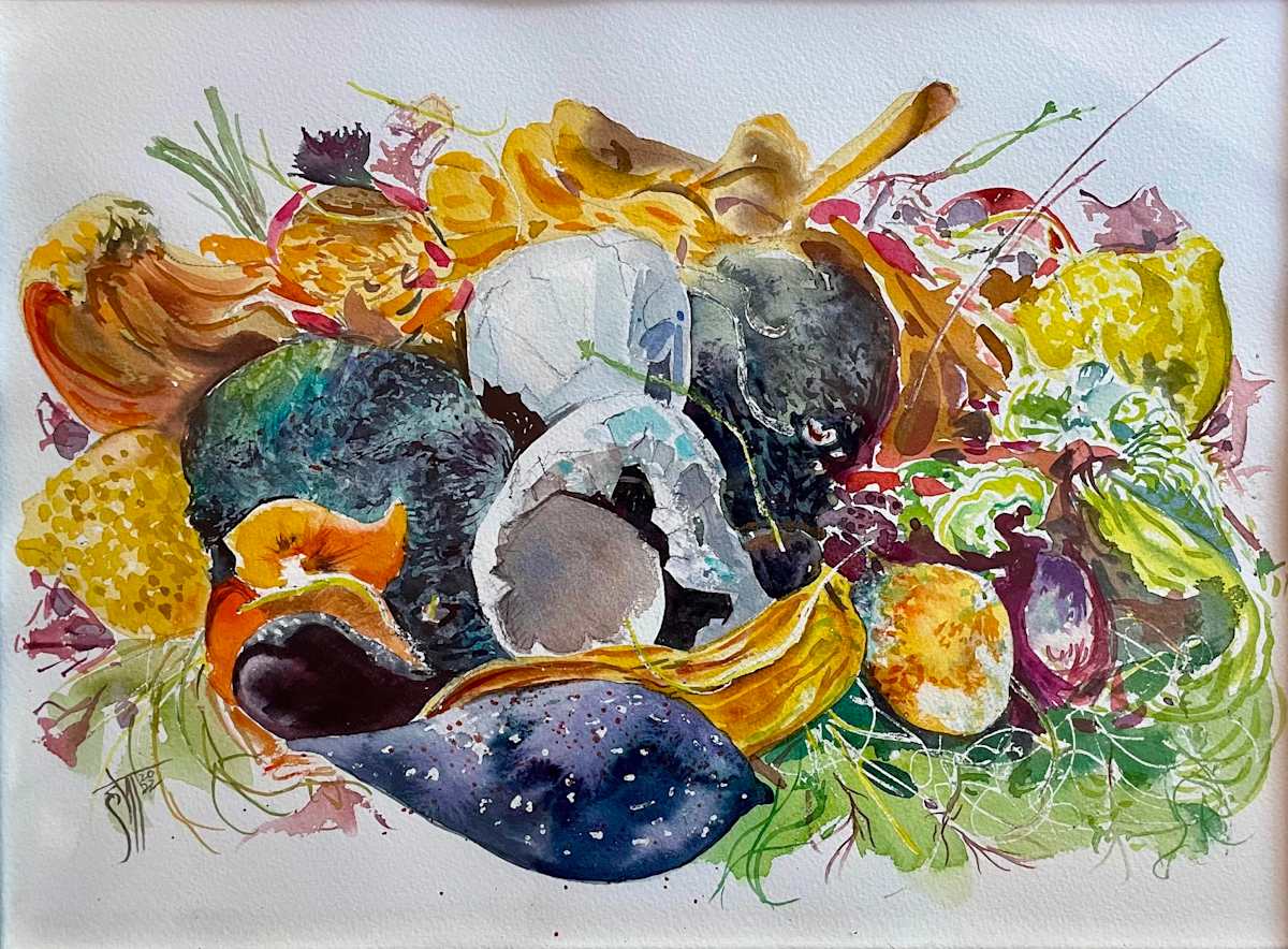 Colors Composting by Hema A. Bharadwaj 