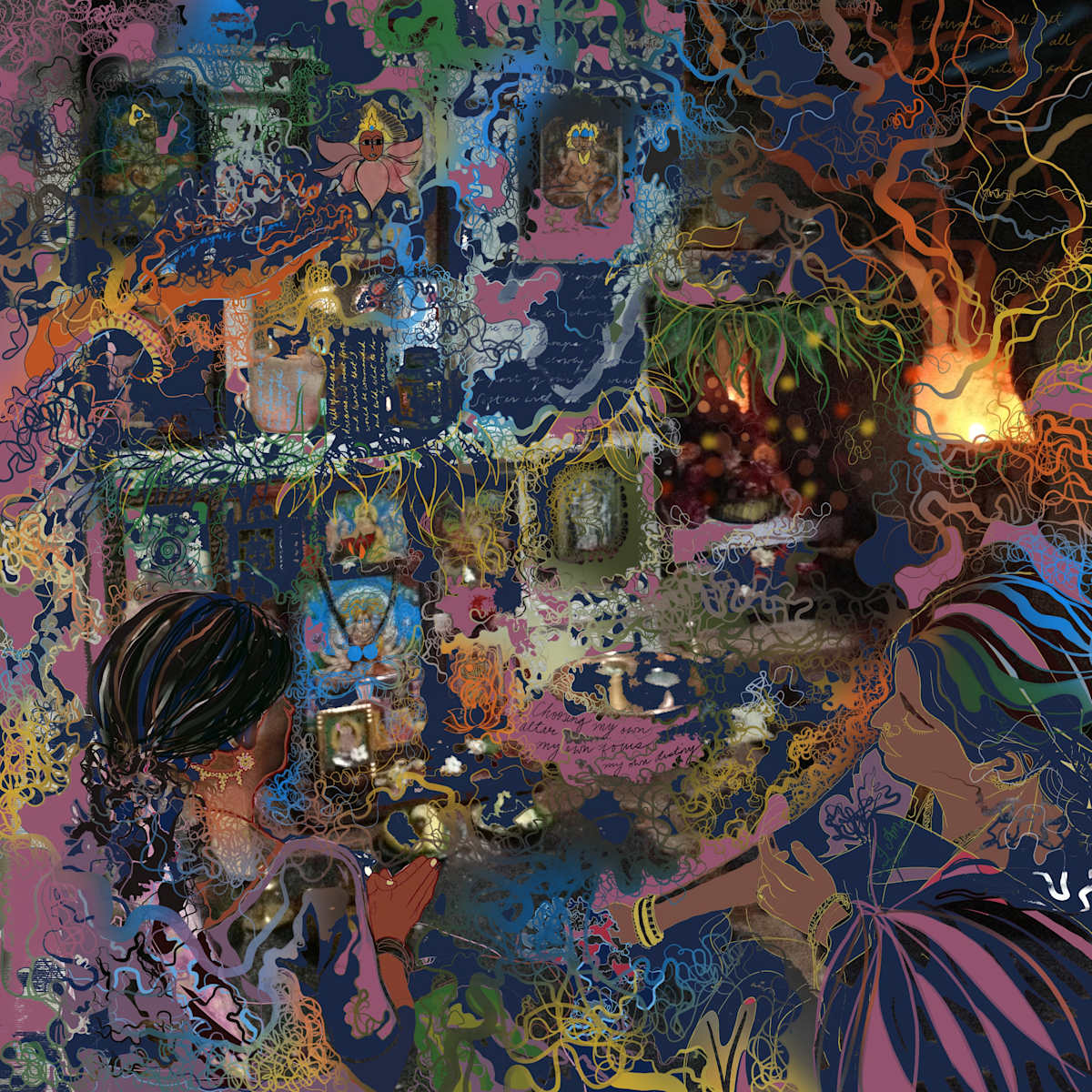 Priestess Emerging by Hema A. Bharadwaj, Image 1.