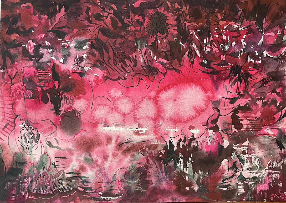 Healing Pink Light by Hema A. Bharadwaj, Image 1.