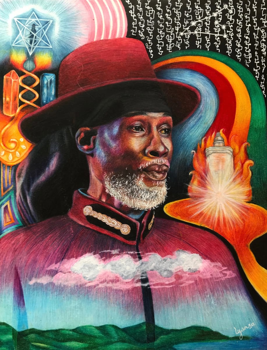 Akae Beka by Milenys IYansa Viera Pérez  Image: A tribute to reggae legend Vaughn Benjamin. 