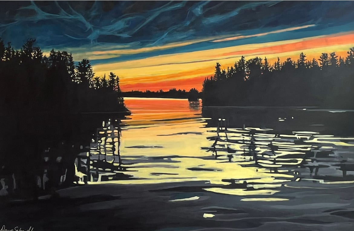 Can You Hear the Quiet by Dawn Schmidt  Image: Minaki Sunrise 