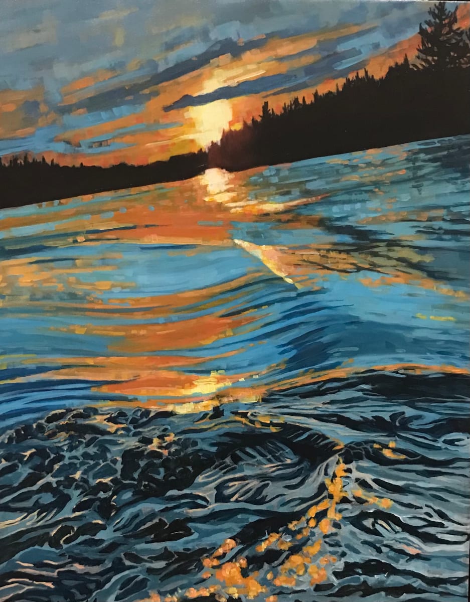 Iridescent Evening by Dawn Schmidt 