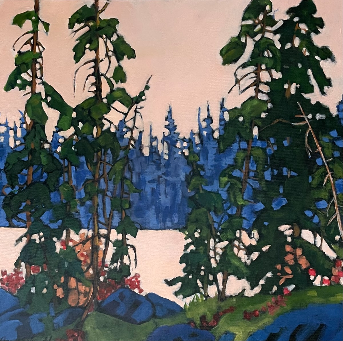 Shoreline Solitude by Dawn Schmidt 