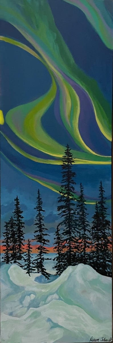 Northern Night Lights by Dawn Schmidt 