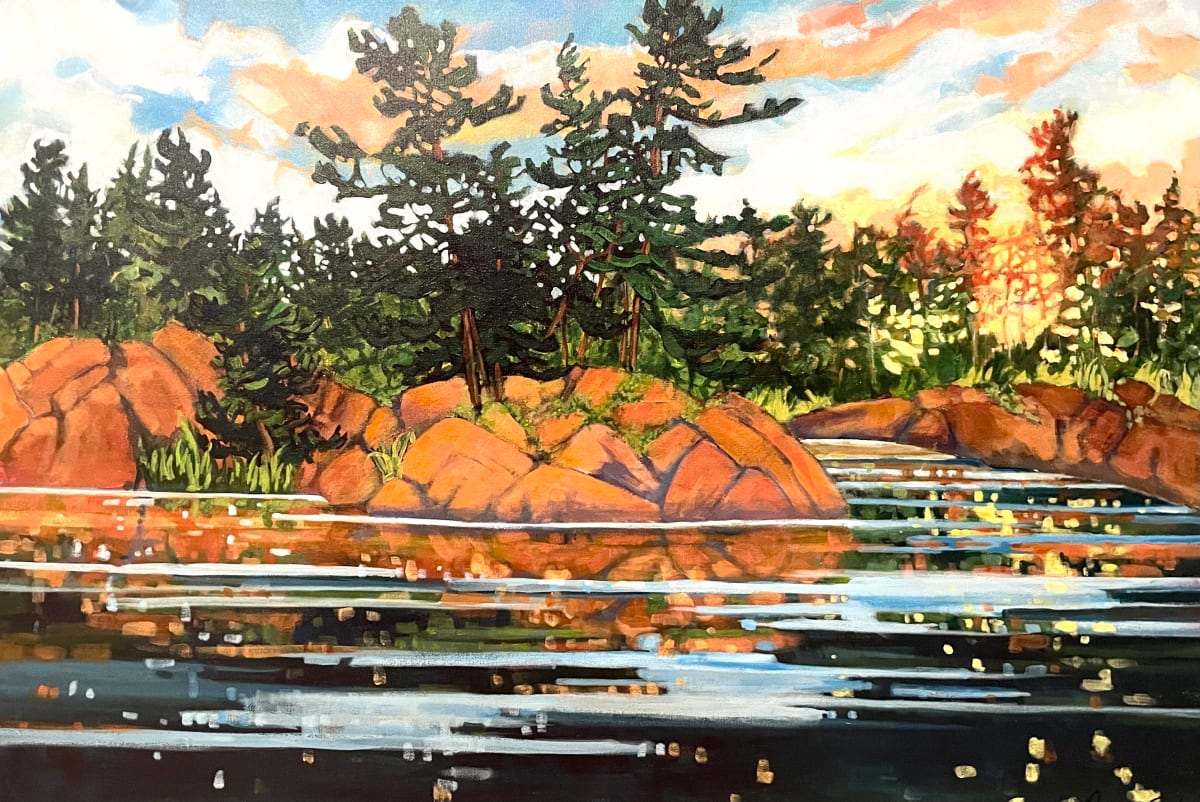 Rooted and Reflective  - Commission 