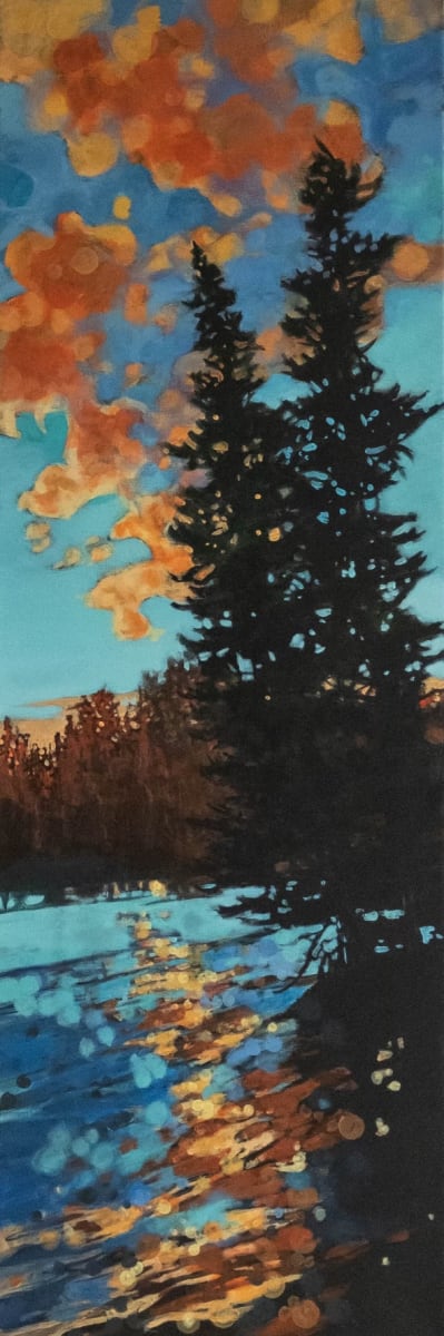 Dynamic Silhouettes at Dusk by Dawn Schmidt 