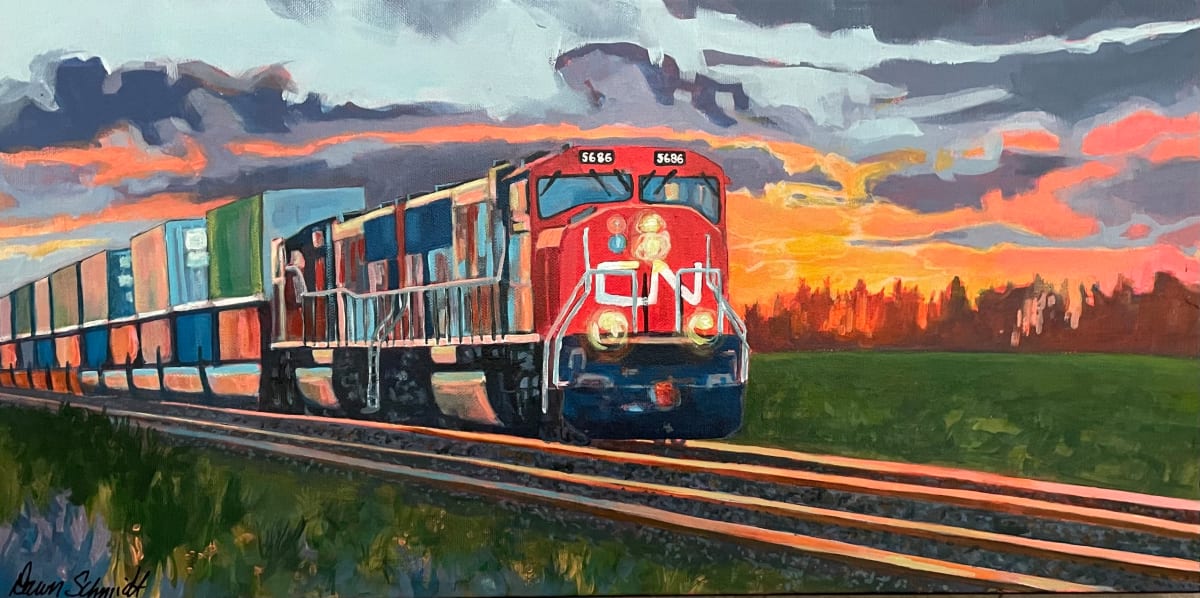 On Track through the Prairies 