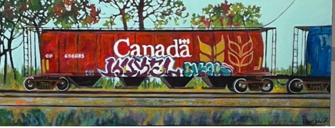 Graffiti Express by Dawn Schmidt 