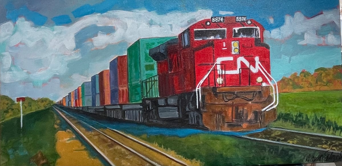 On the right track by Dawn Schmidt 