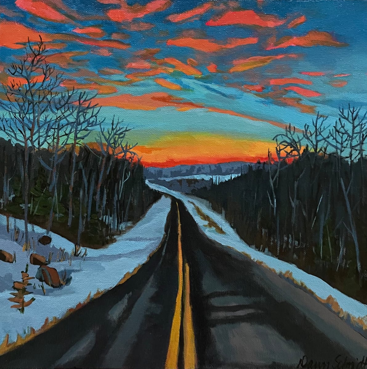 Day’s End Drive by Dawn Schmidt 
