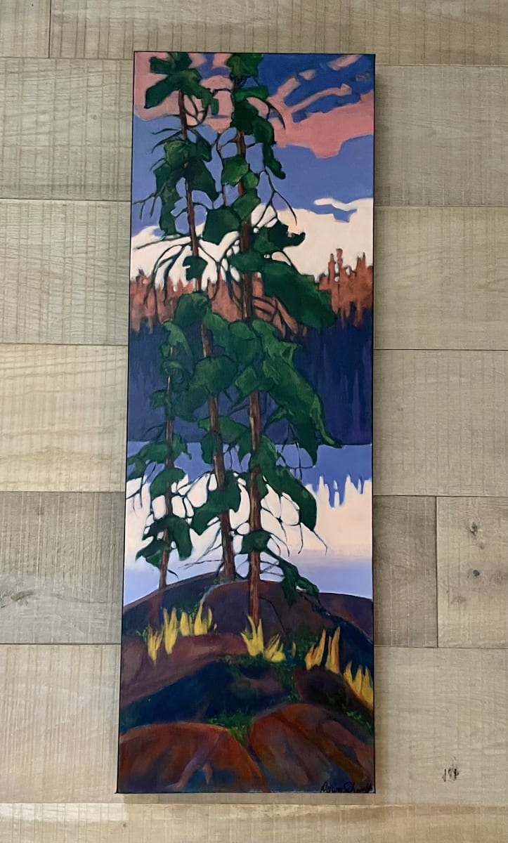 Moody Mauve Morn’ by Dawn Schmidt 