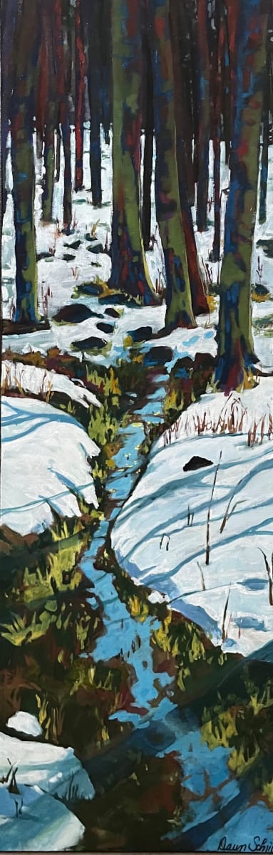 Spring Breaks Through by Dawn Schmidt 