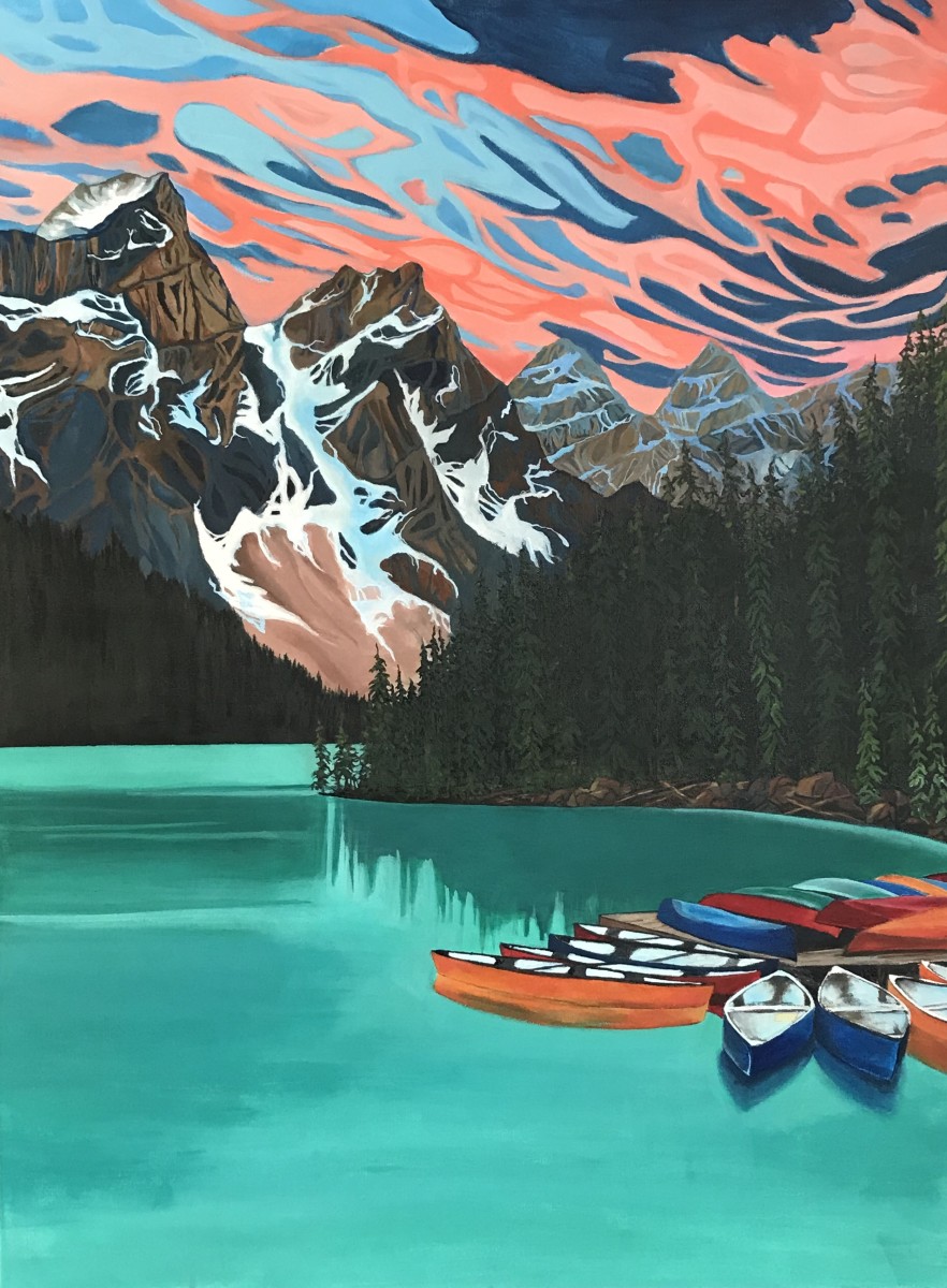 Lake Moraine by Dawn Schmidt 