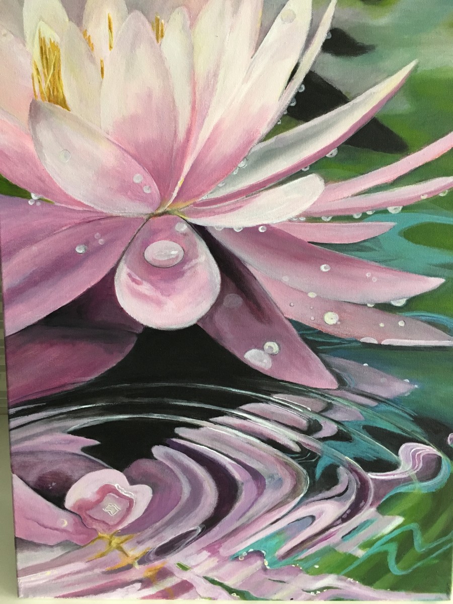 Water Lilly by Dawn Schmidt 