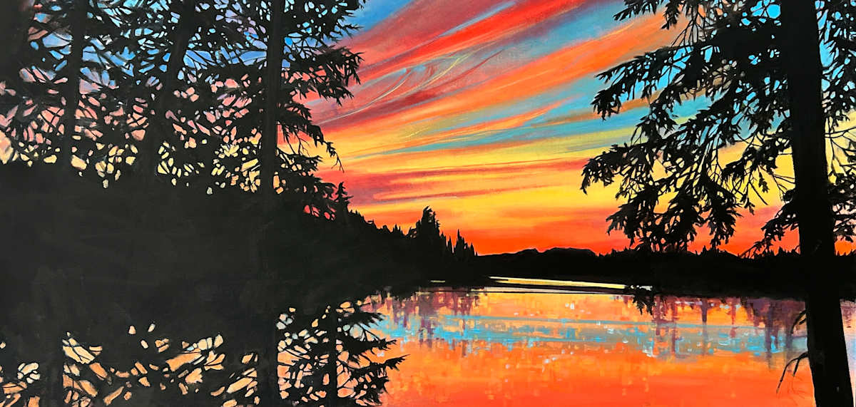 Sunset Silhouettes by Dawn Schmidt 