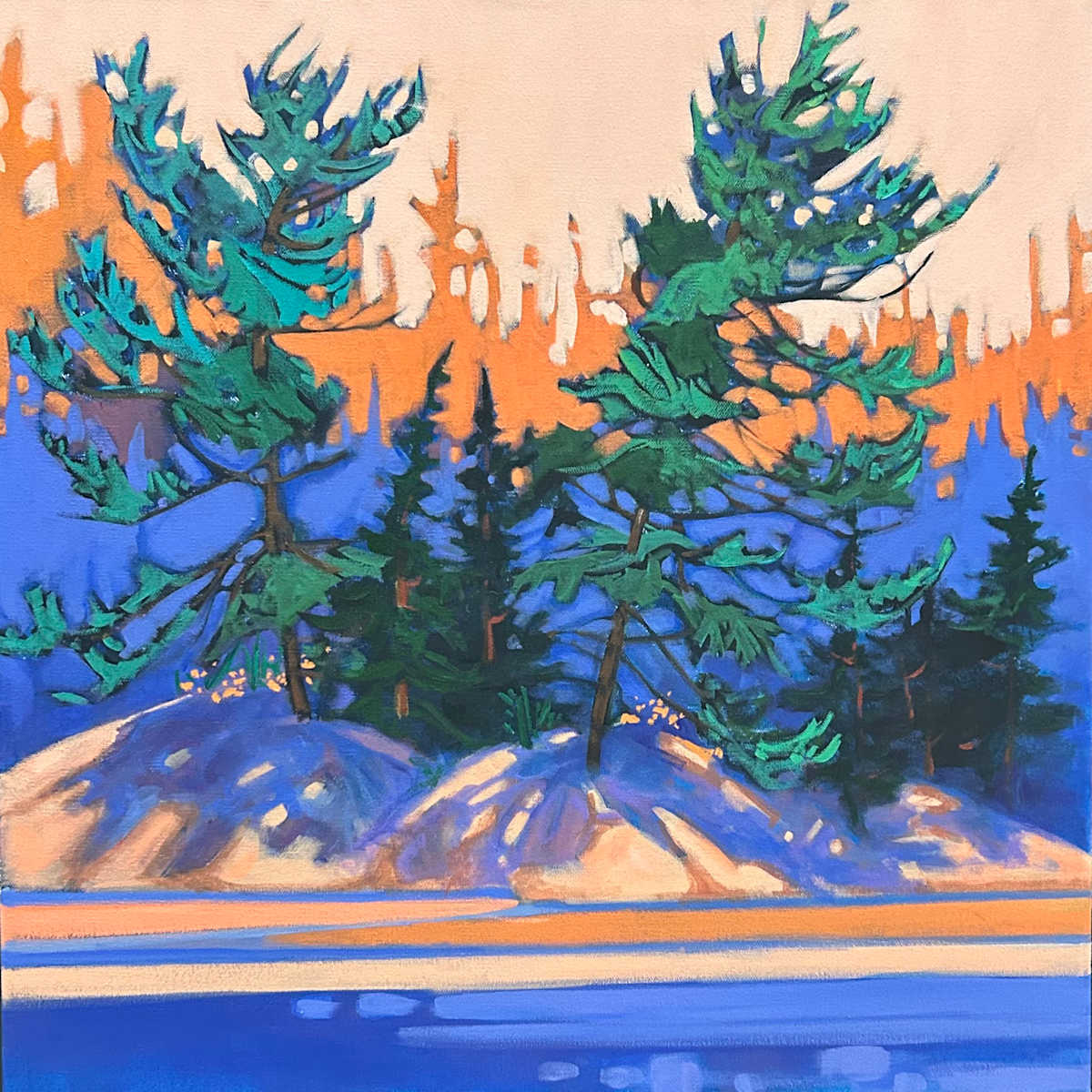 Dusk on the Ridge by Dawn Schmidt 